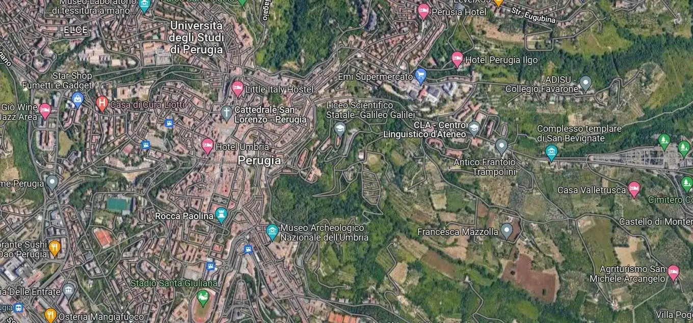 Villa in asta a Perugia