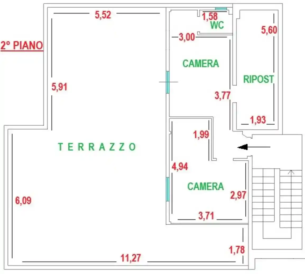 Appartamento via Carlo Porta 42, Montarelli - Via dei Giardini, Aprilia - foto 3