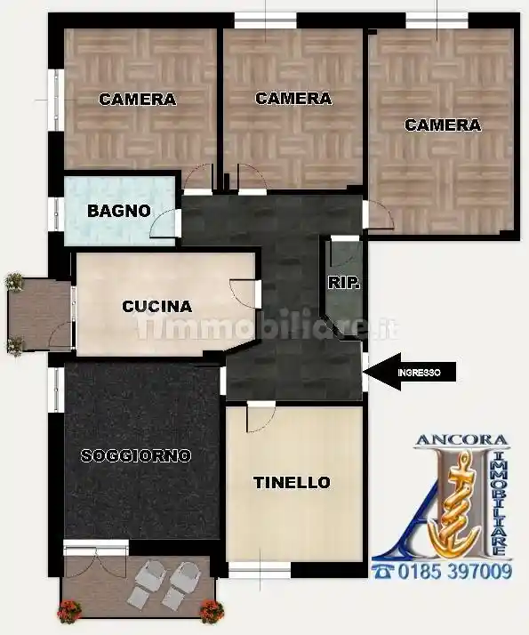 Appartamento in vendita a Lavagna