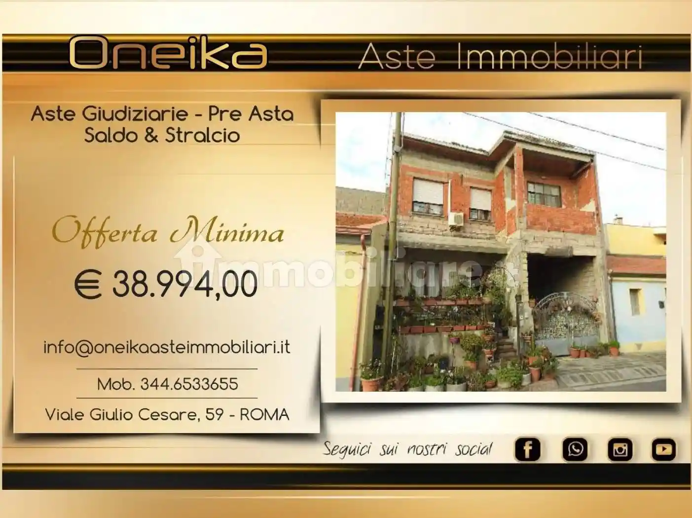 Appartamento in vendita a Palmas Arborea