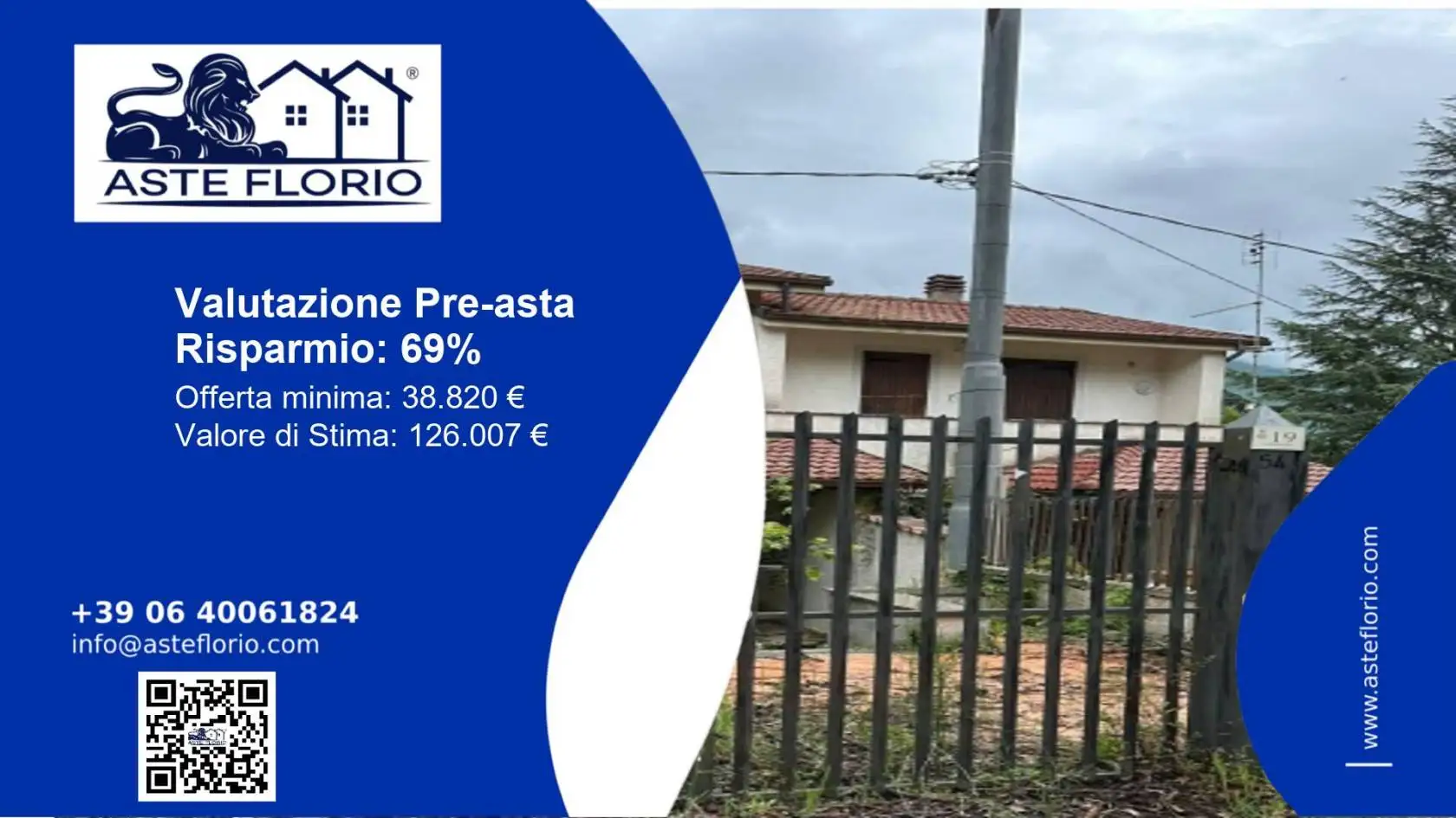 Appartamento in asta a Rocca di Botte