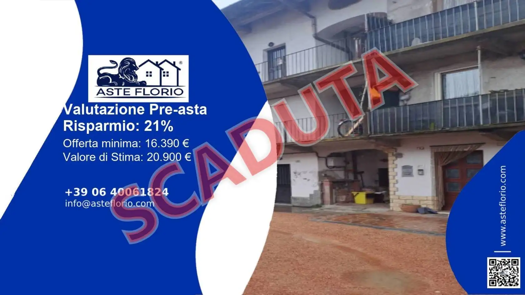 Appartamento in asta a Besano