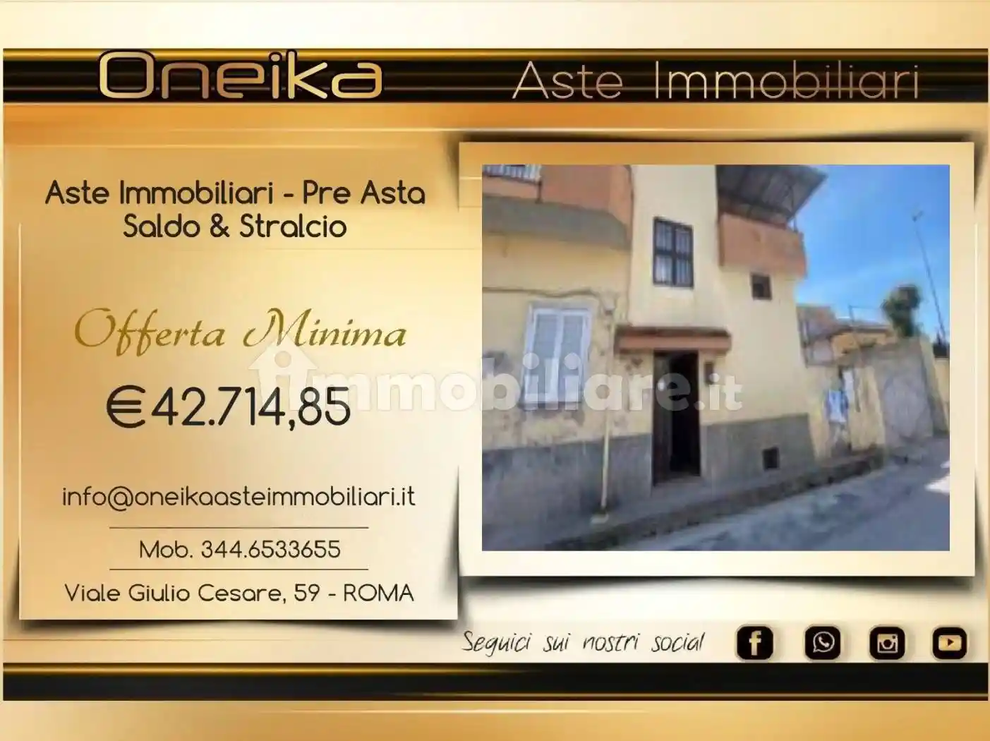 Appartamento in asta a Villa Literno