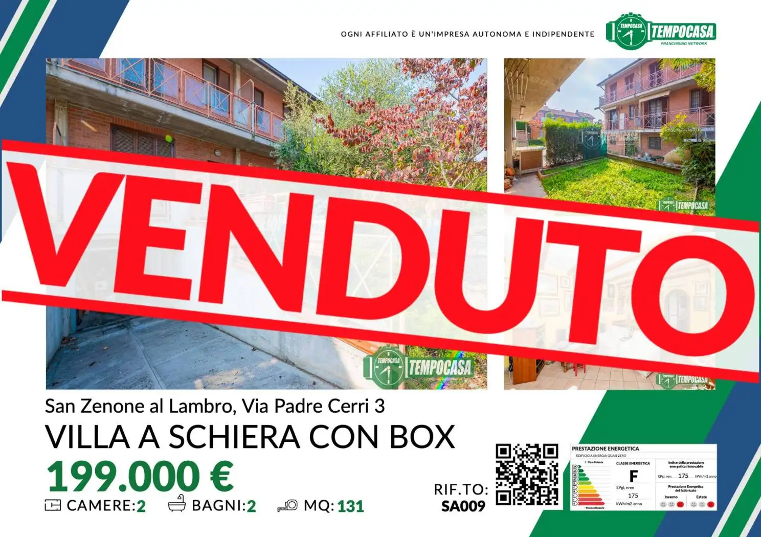 Villetta a schiera in vendita a San Zenone al Lambro