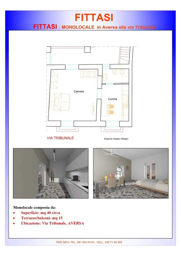 Appartamento in affitto a Aversa