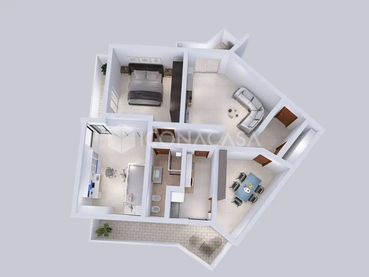 Trilocale via Giovanni Verga 29, Bitritto - foto 2