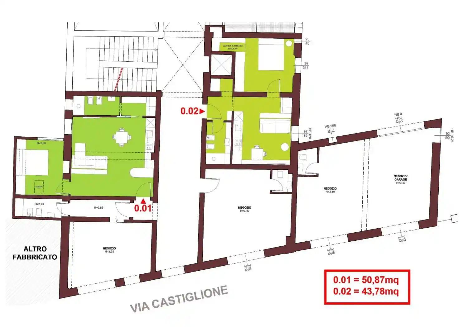 Bilocale via Castiglione 91, Colli Castiglione, Bologna - foto 4