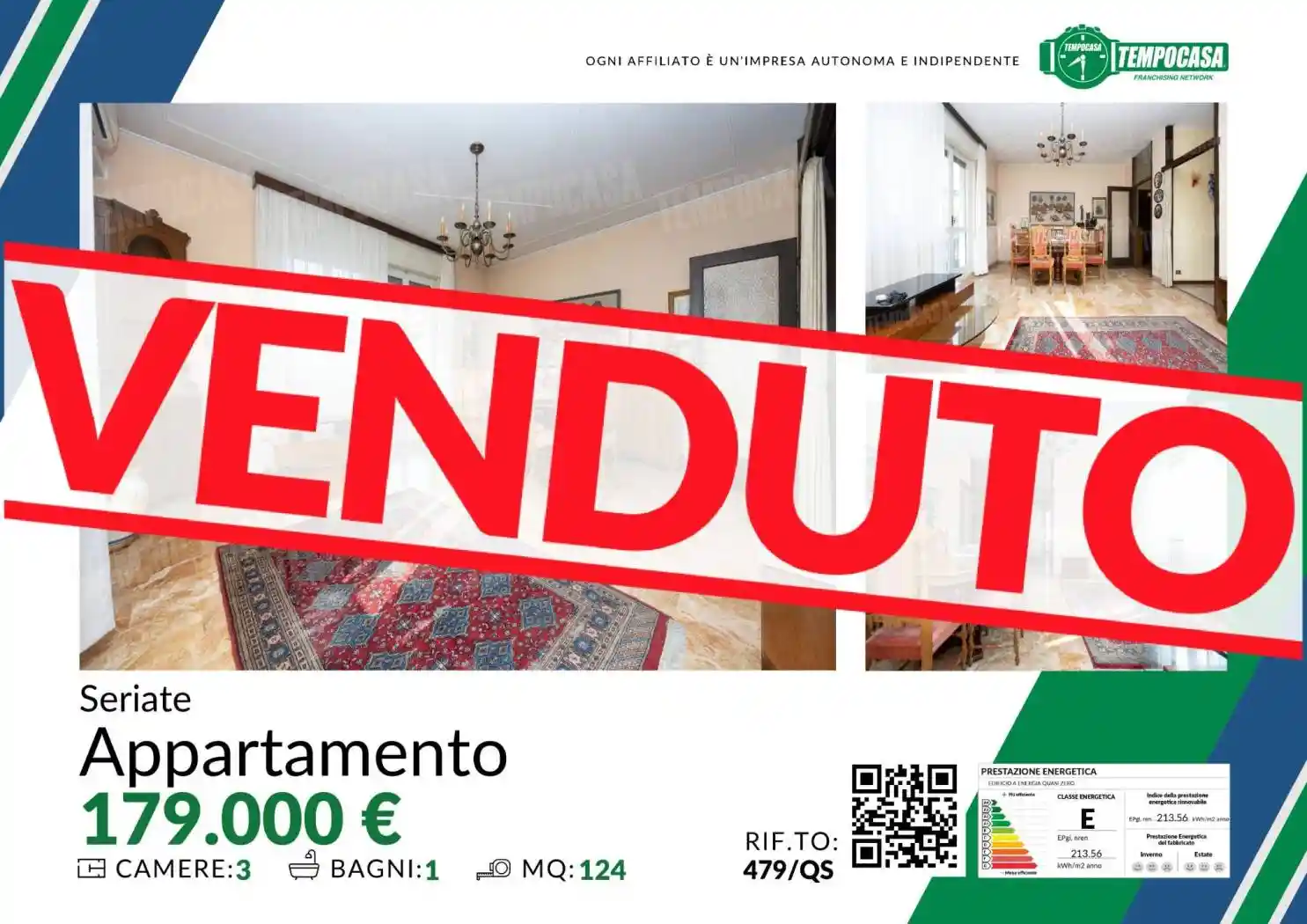 Appartamento in vendita a Seriate