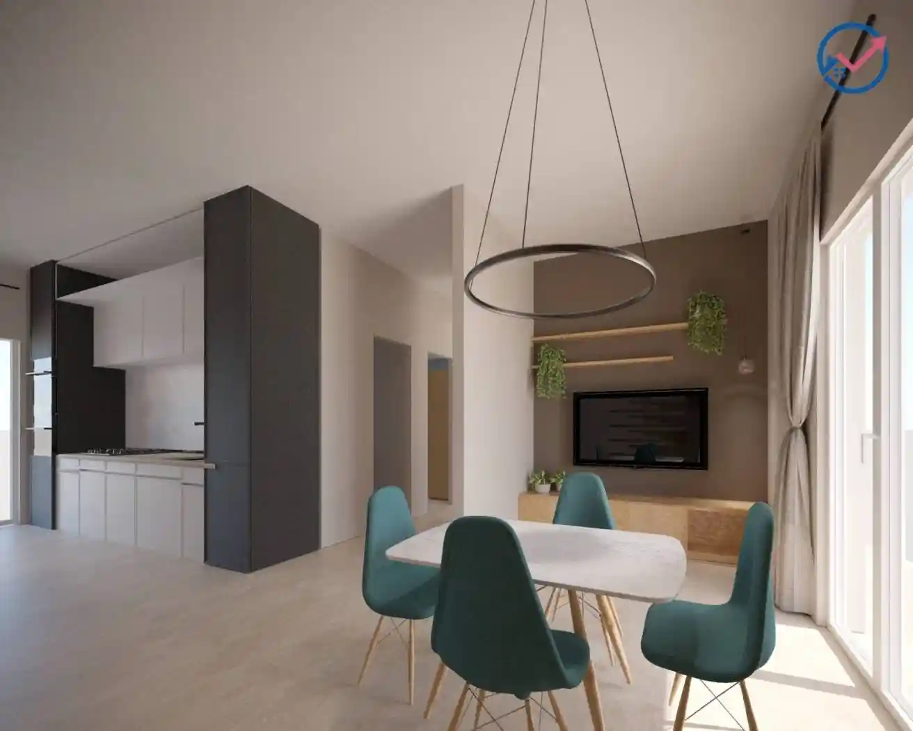 Appartamento in vendita a Monreale