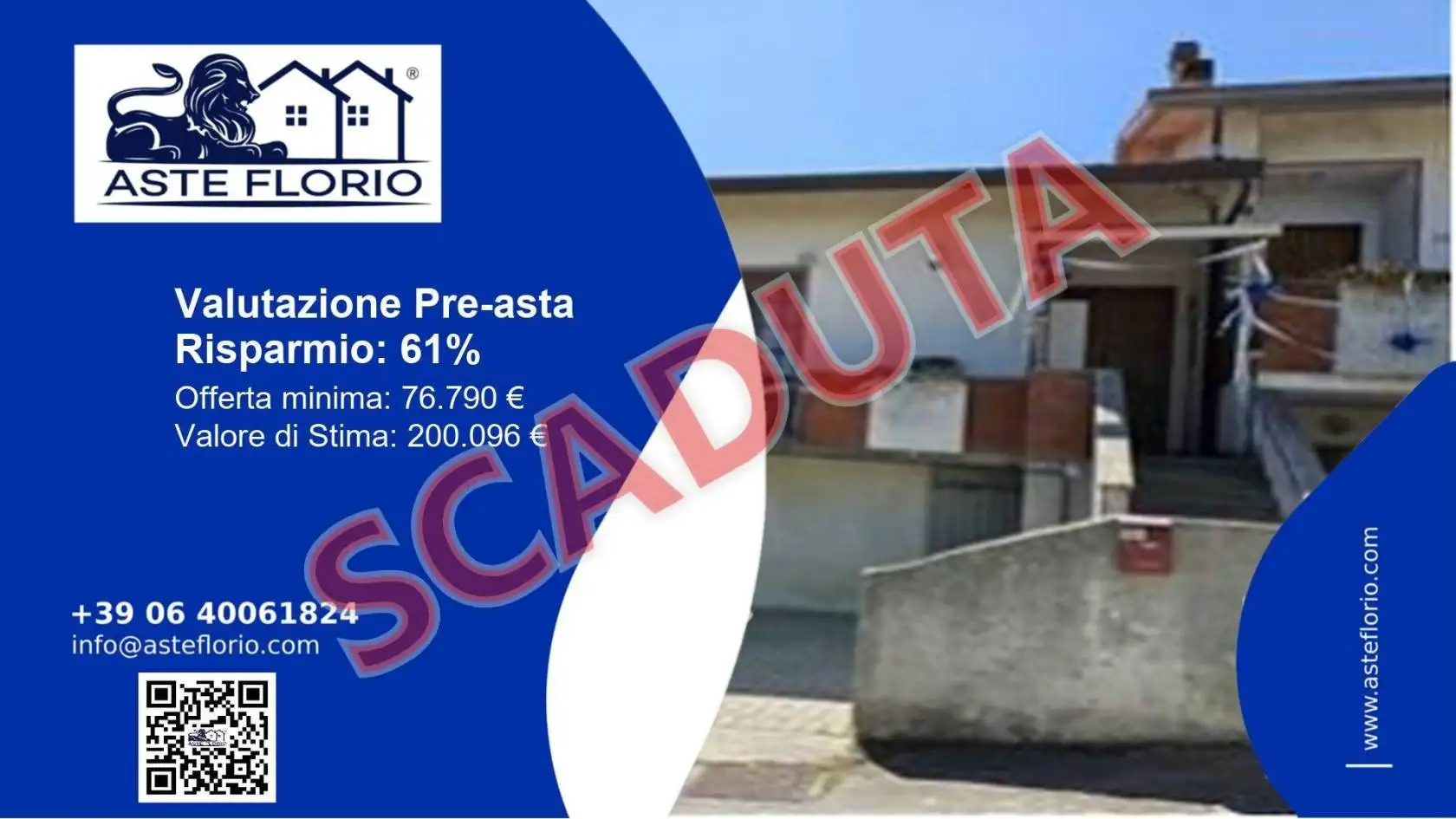 Appartamento in asta a Montecalvo in Foglia