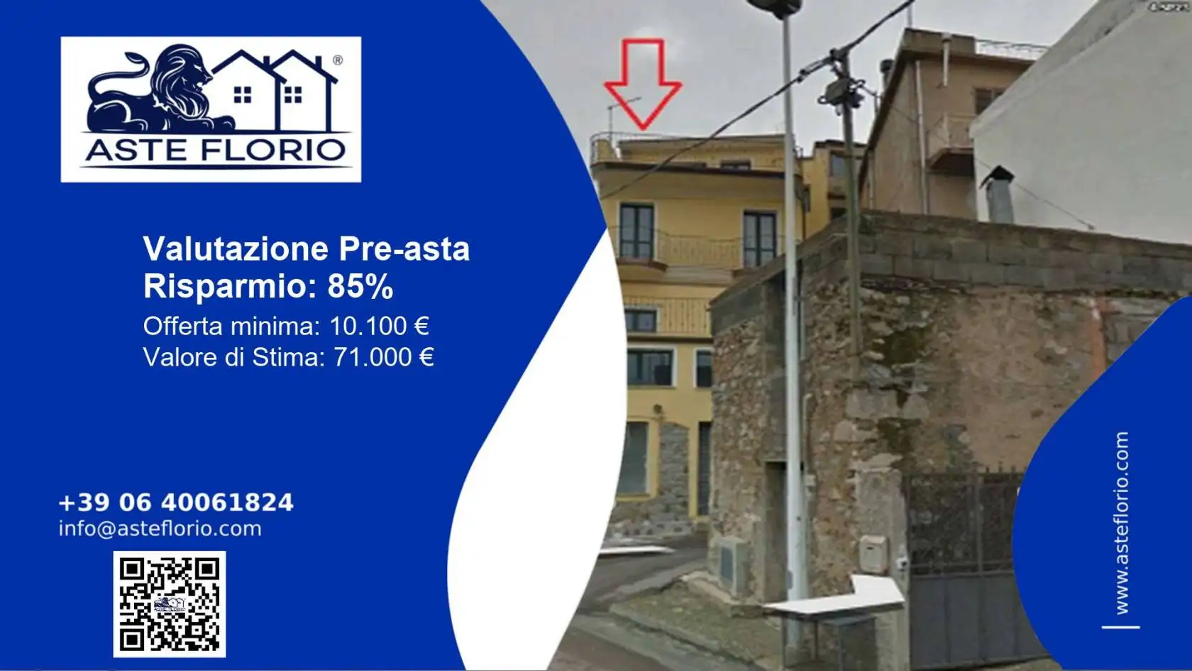 Appartamento in asta a Arzana