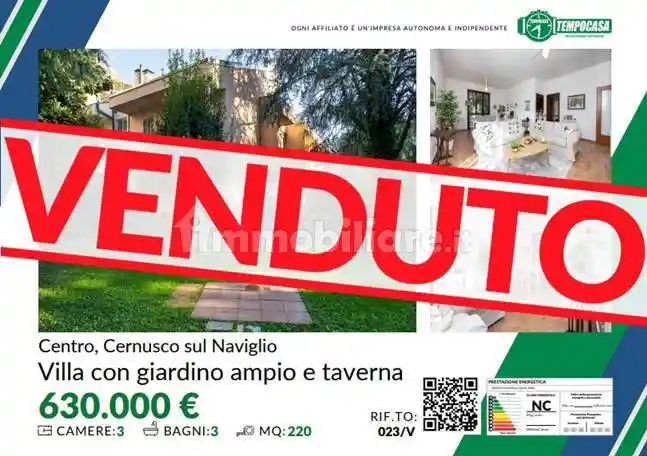 Villetta a schiera in vendita a Cernusco sul Naviglio