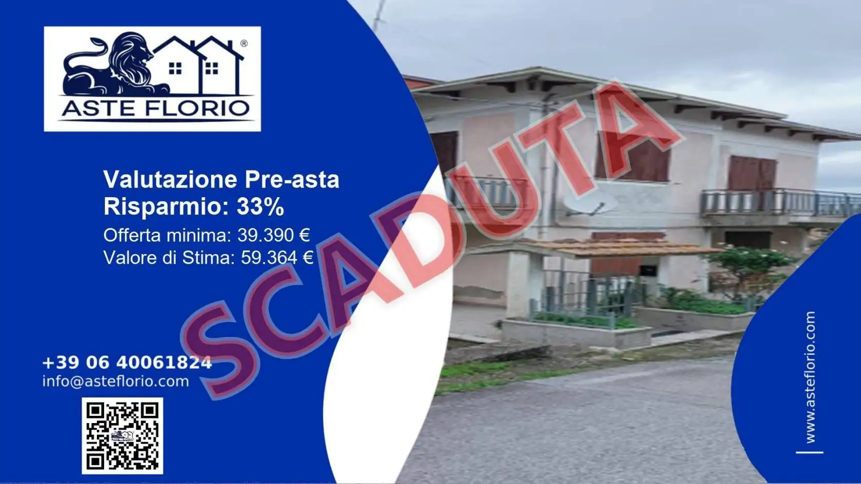 Appartamento in asta a San Lorenzo in Campo