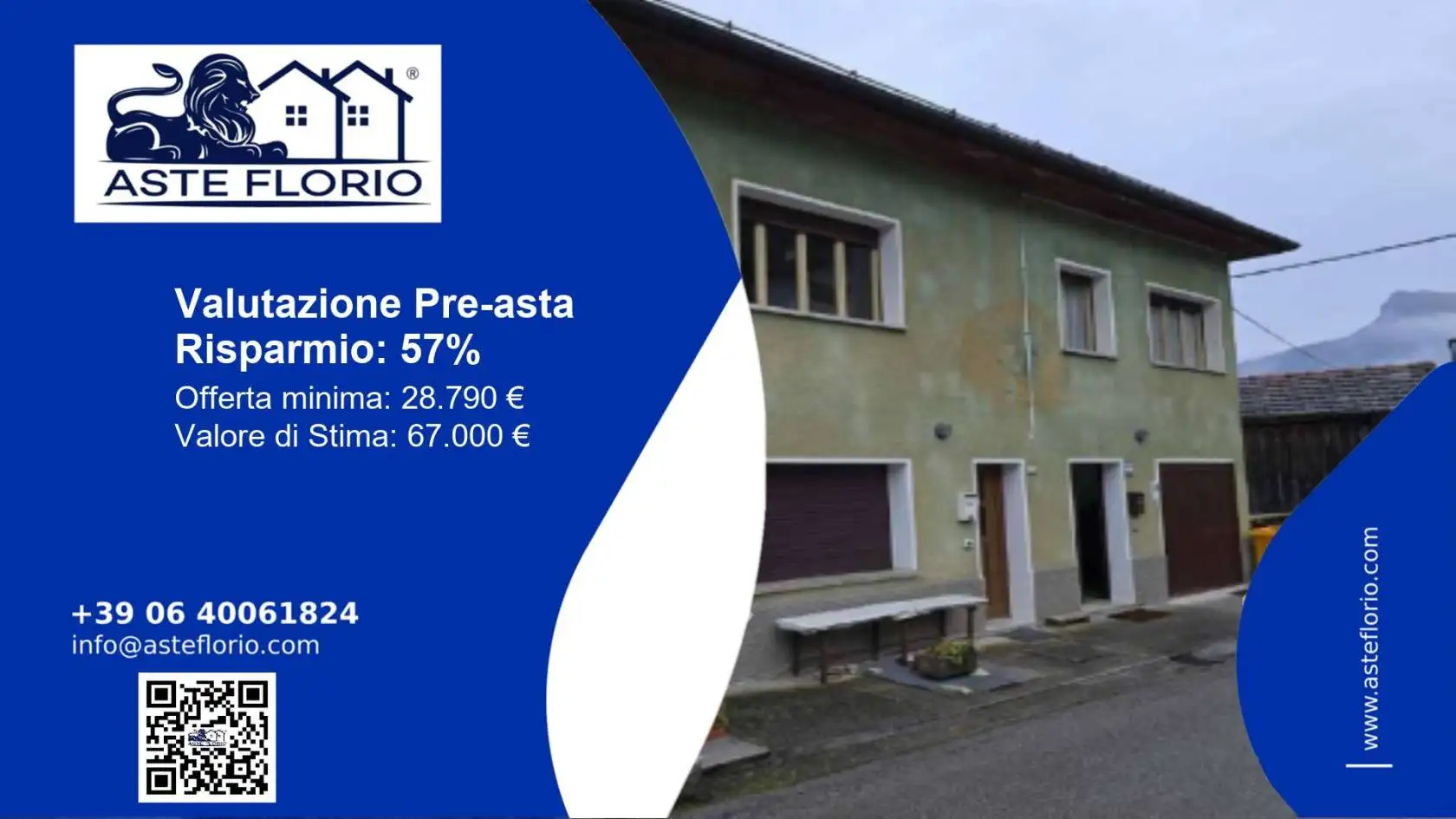 Appartamento in asta a Sovramonte