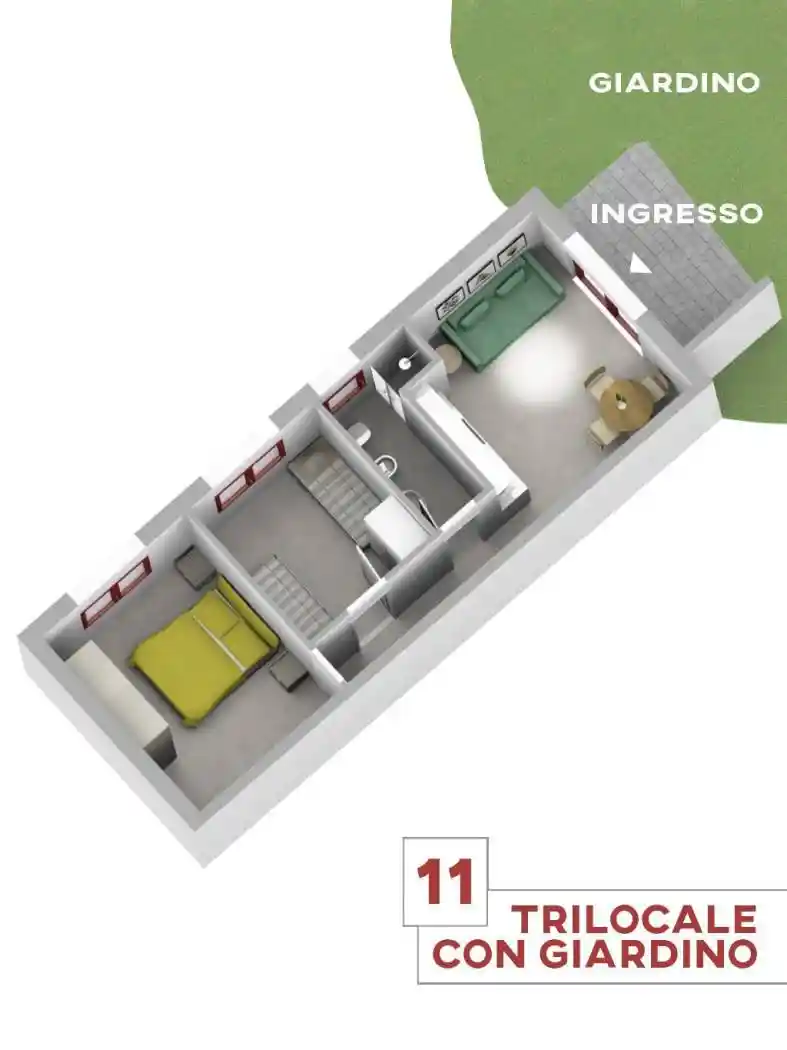 Appartamento in affitto a Riccione