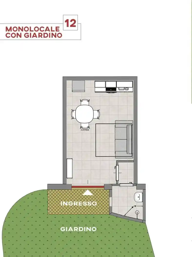 Bilocale viale Gioacchino Rossini 2, Alba Mare, Riccione - foto 3