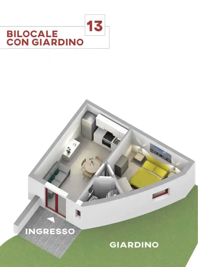 Bilocale viale Gioacchino Rossini 2, Alba Mare, Riccione - foto 5