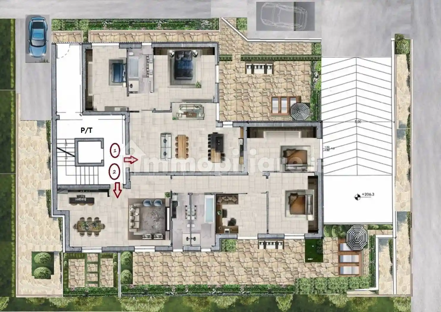 Palazzo - Edificio in vendita a Baronissi