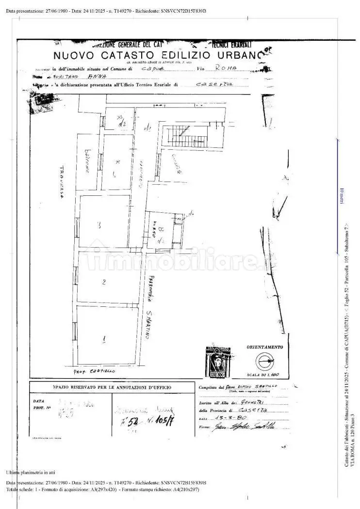 Appartamento in vendita a Capua