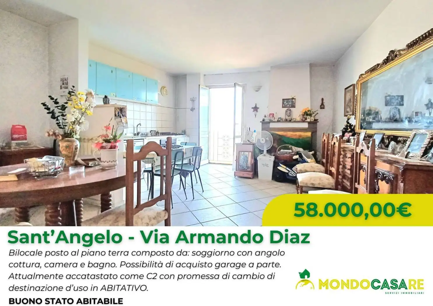 Appartamento in vendita a Sant'Angelo Romano