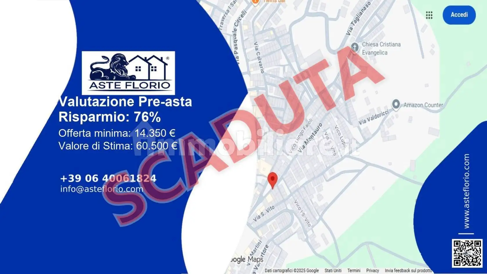 Appartamento in asta a San Bartolomeo in Galdo
