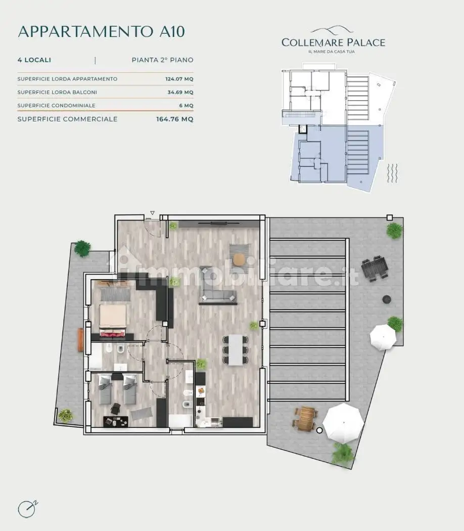 Attico - Mansarda in vendita a Montesilvano