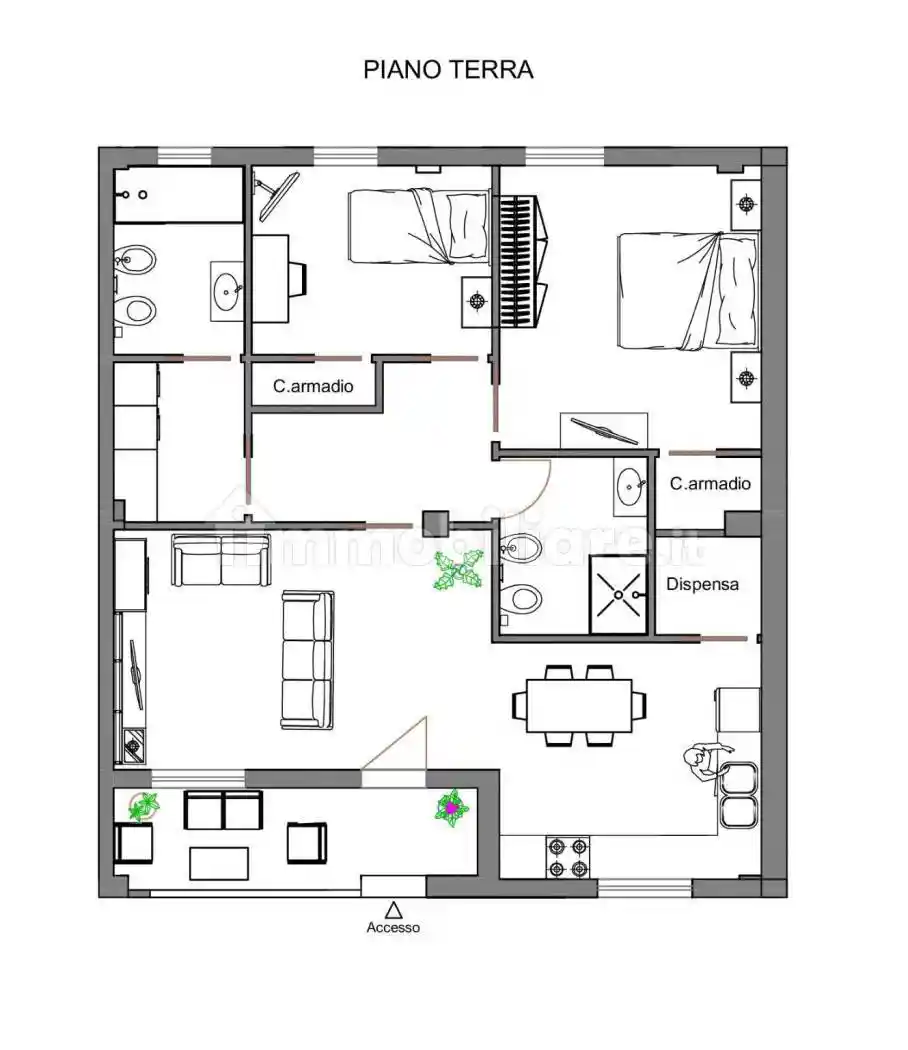 Appartamento in vendita a Assemini
