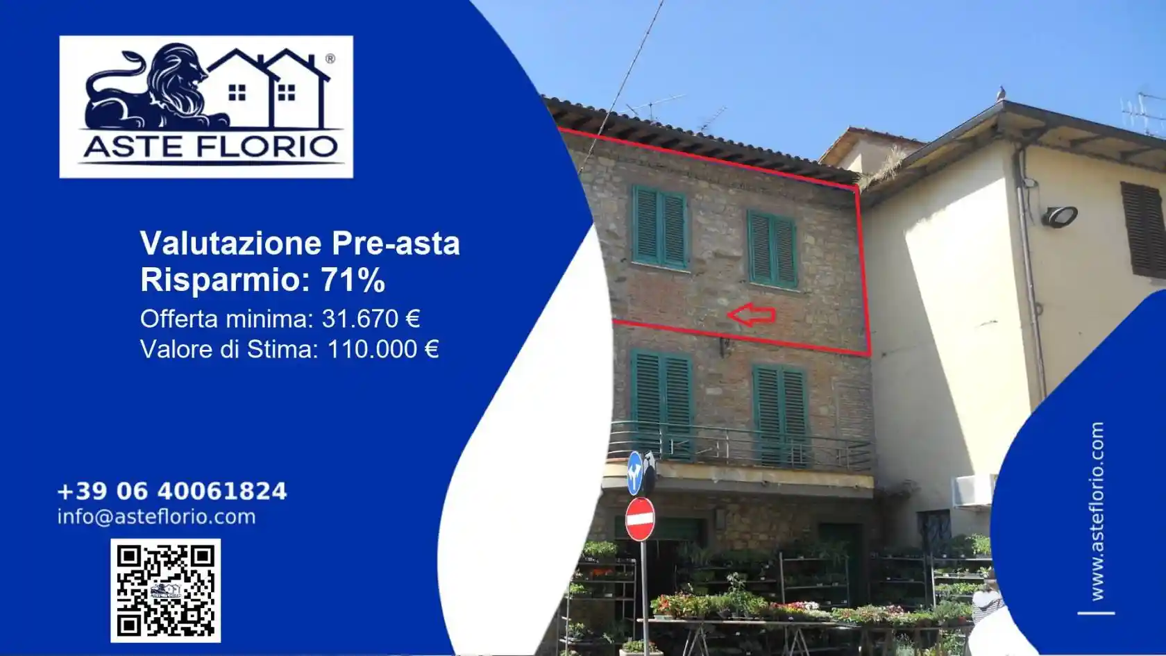 Appartamento in vendita a Bucine