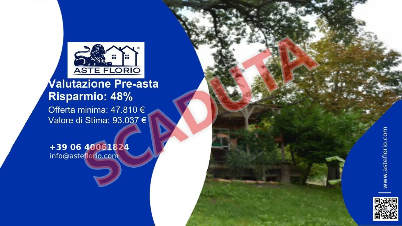 Appartamento in asta a Montecreto