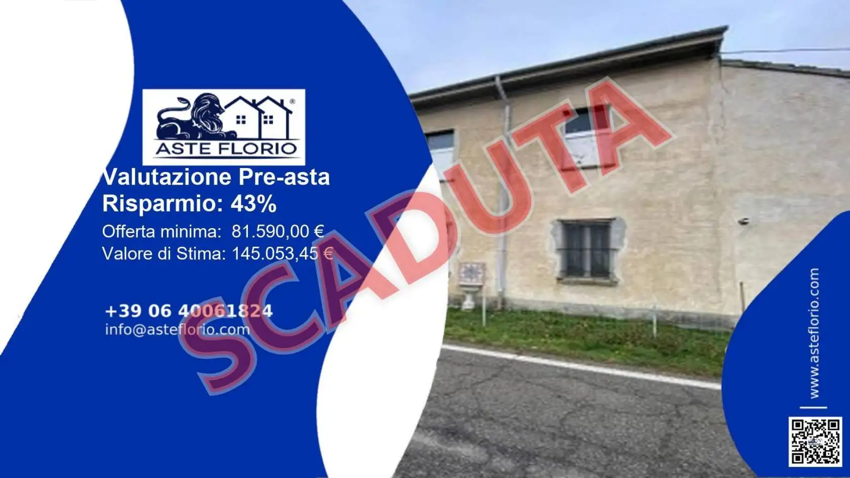 Appartamento in asta a Trino