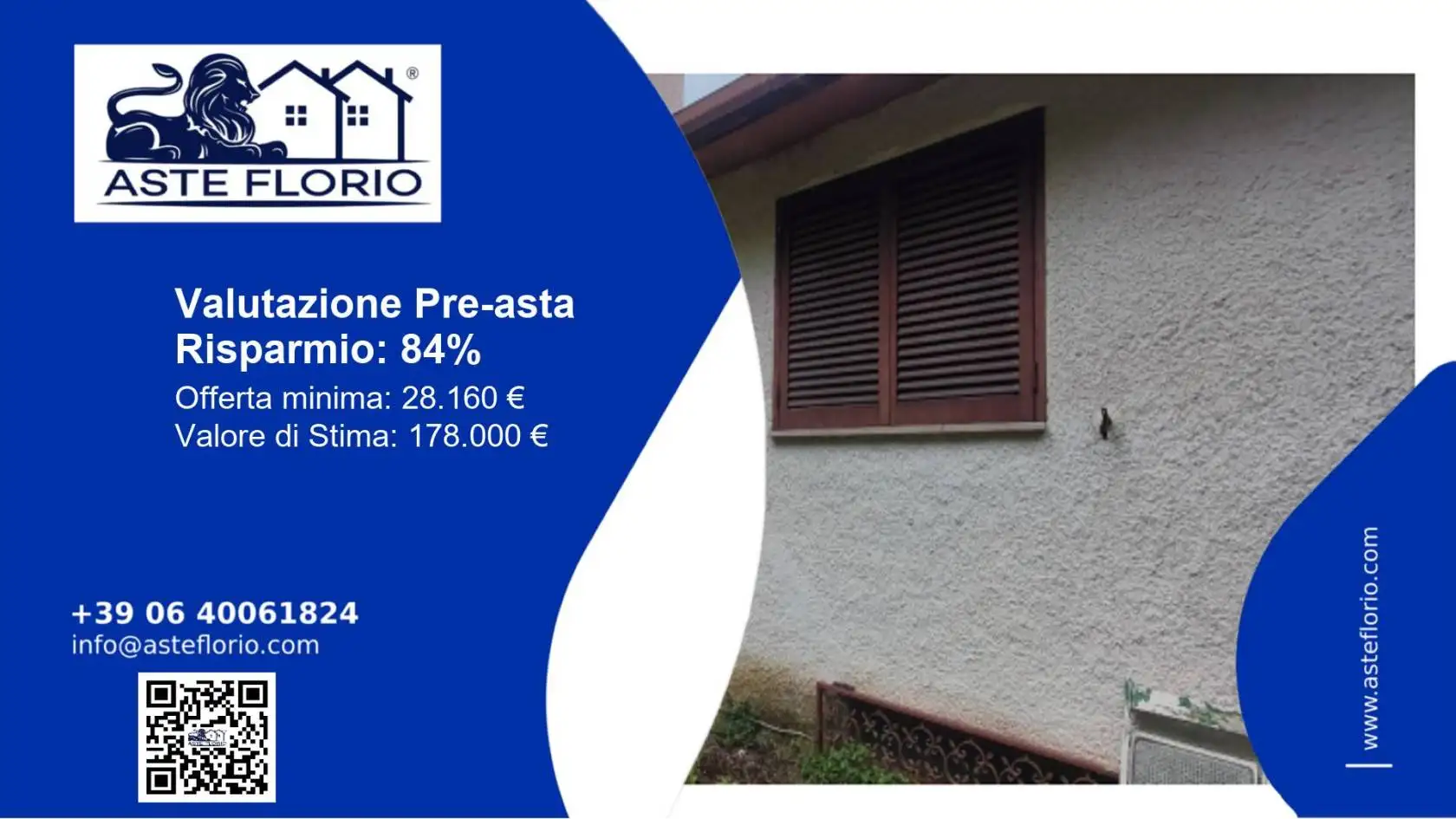 Villa in asta a Roccagiovine