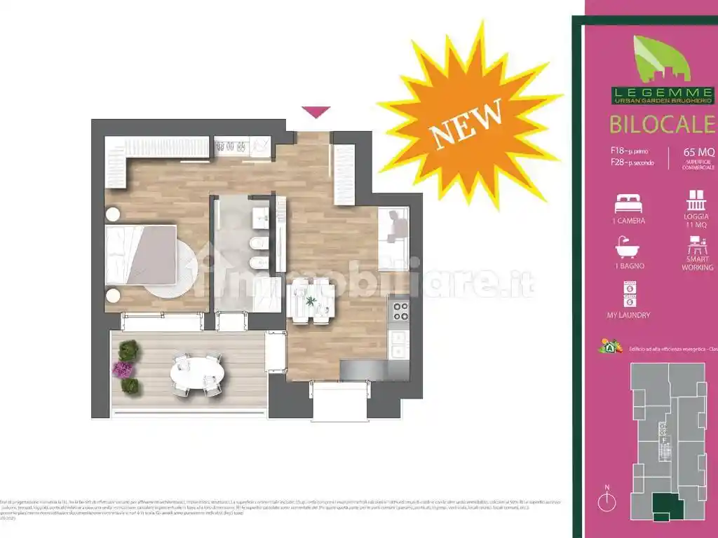 Appartamento in vendita a Brugherio