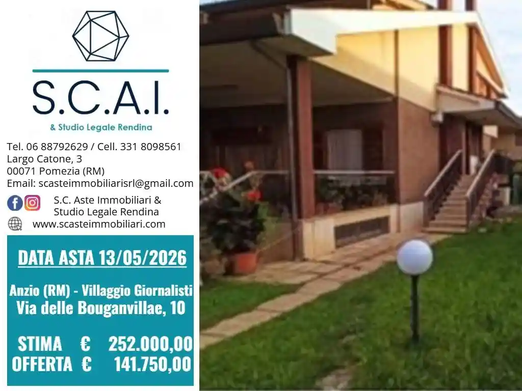 Villa in vendita a Anzio