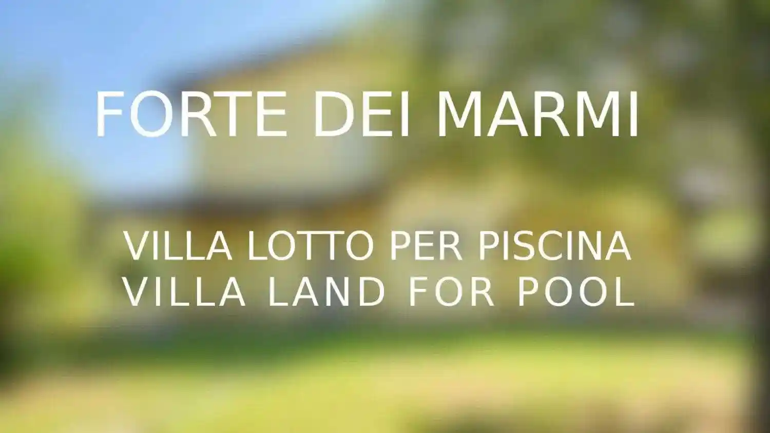 Villa in vendita a Forte dei Marmi