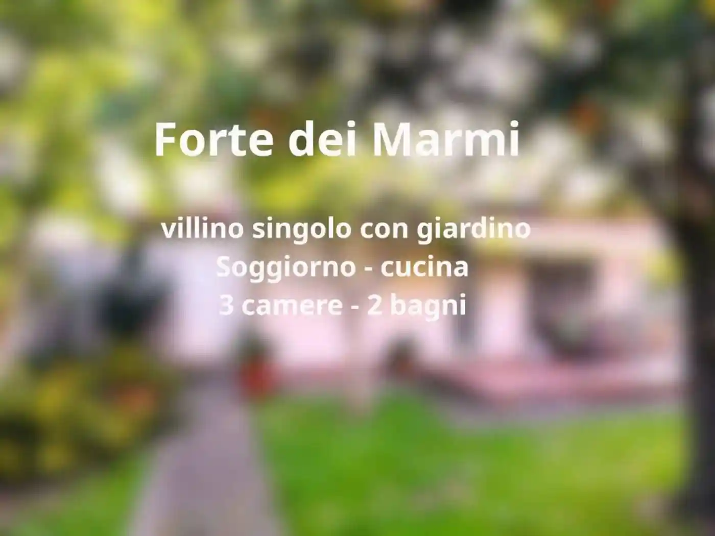 Villa in vendita a Forte dei Marmi