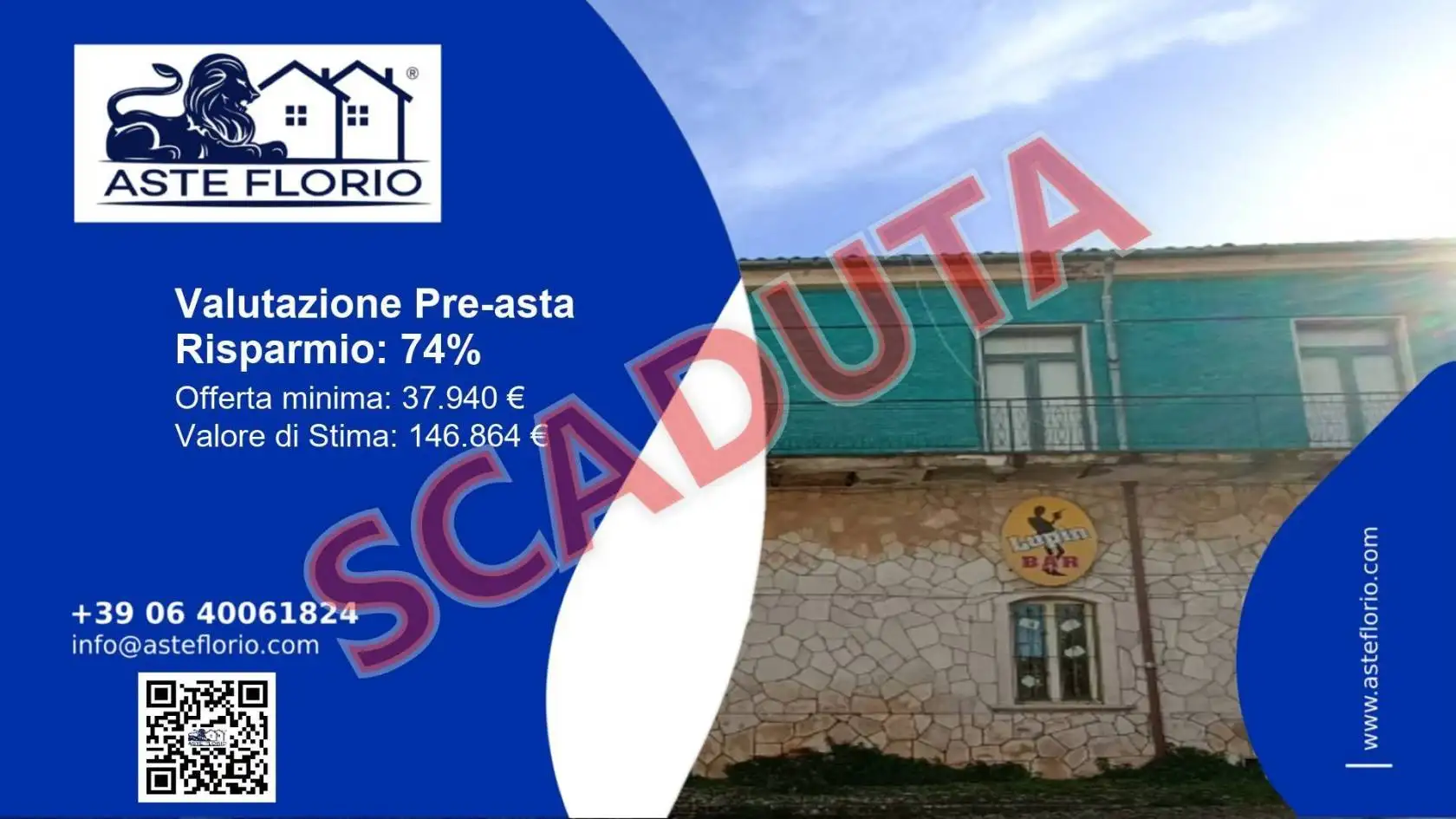 Appartamento in asta a Pietradefusi