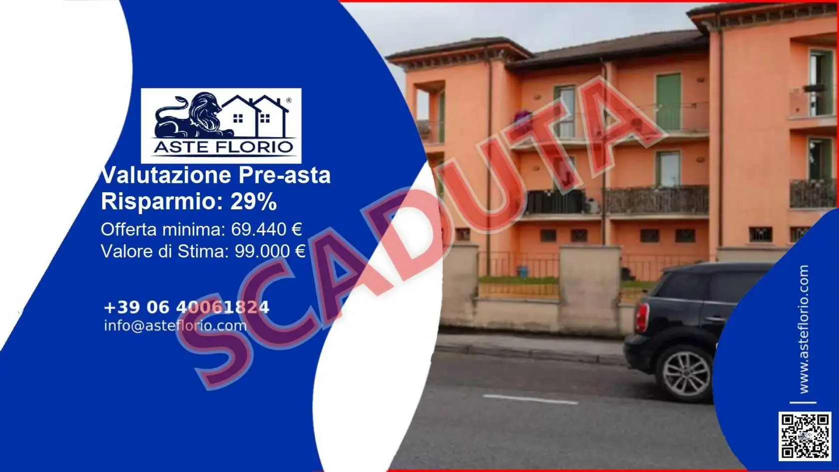 Appartamento in asta a San Giovanni in Croce