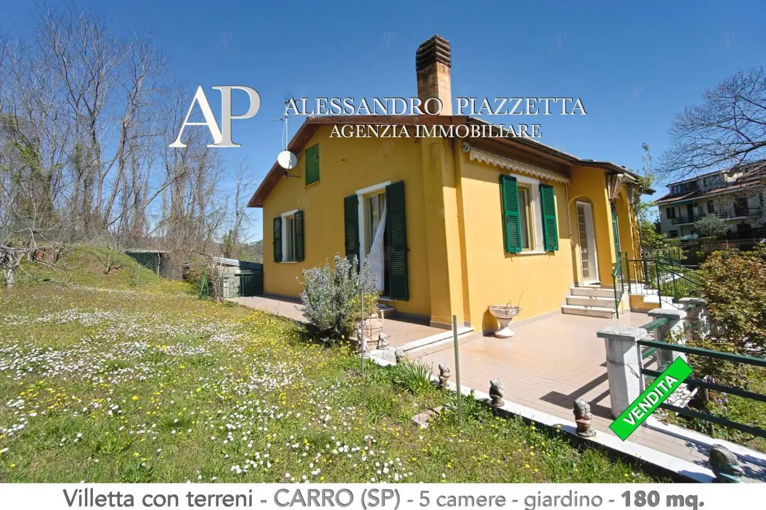 Villa unifamiliare, buono stato, 480 m², Centro, Carro - foto 2