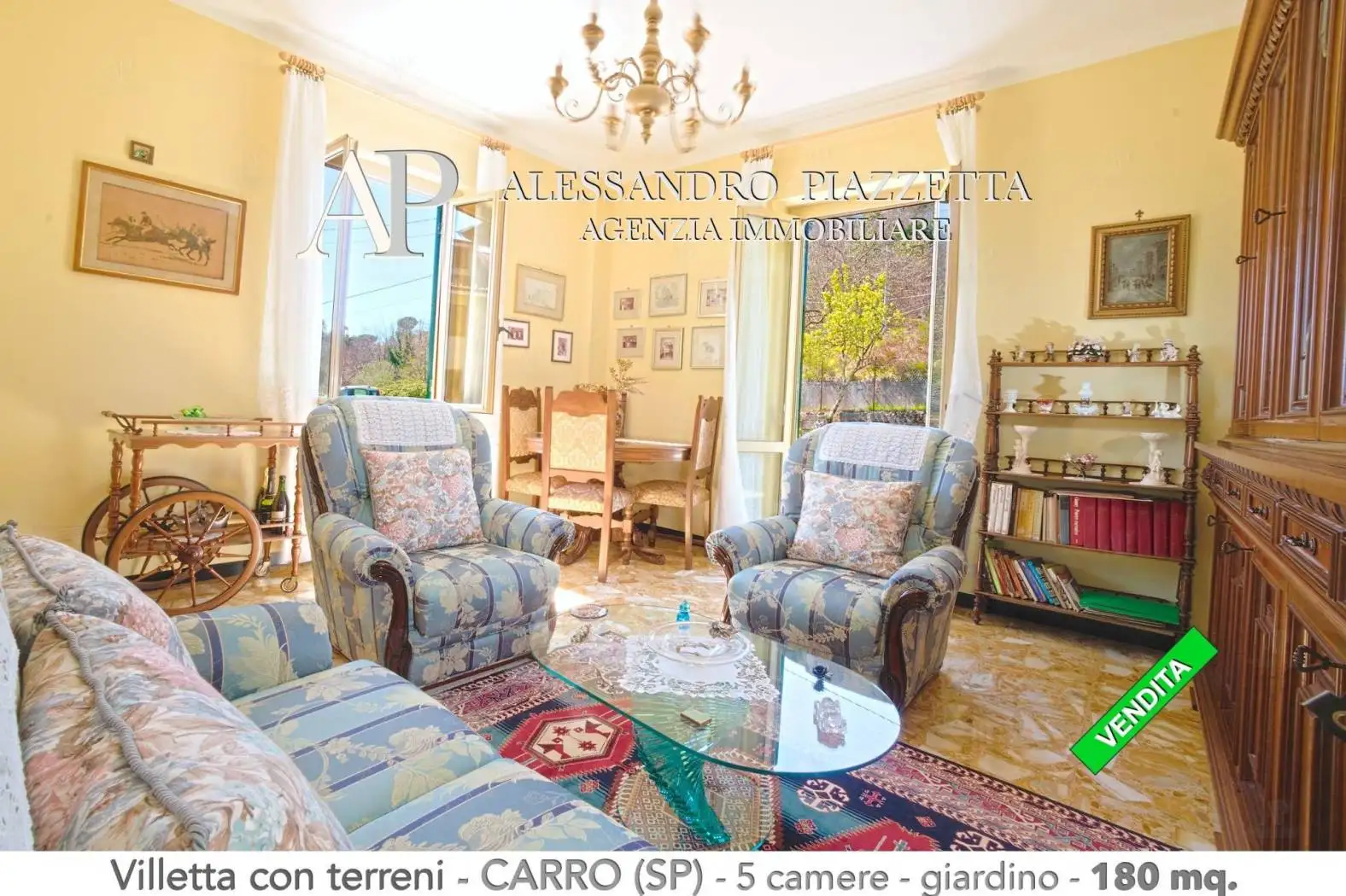 Villa unifamiliare, buono stato, 480 m², Centro, Carro - foto 4