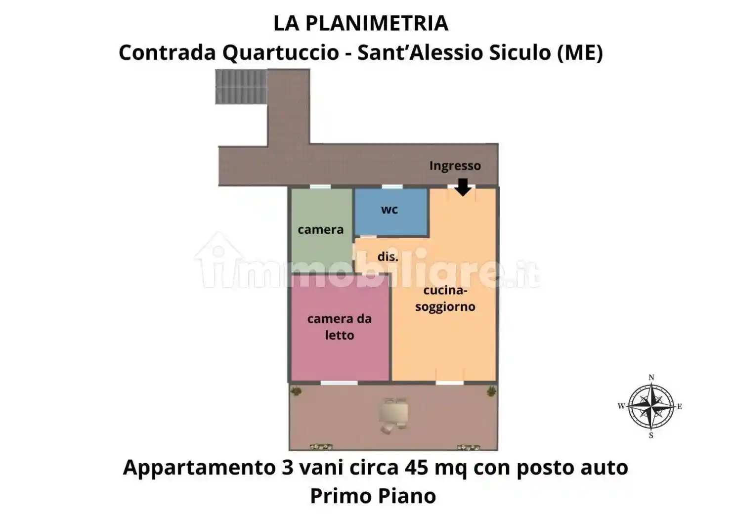 Trilocale via Consolare Valeria 396, Sant'Alessio Siculo - foto 4