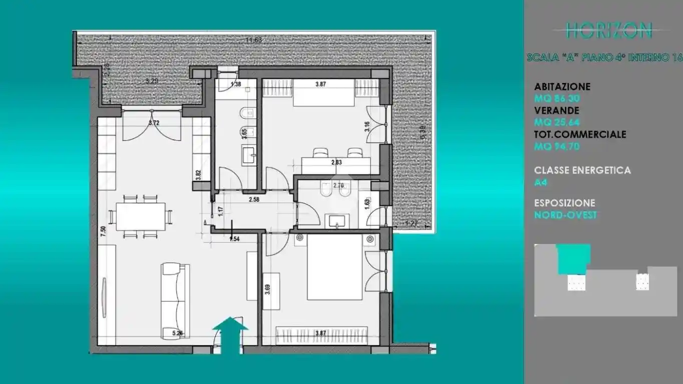 Appartamento in vendita a Casamassima