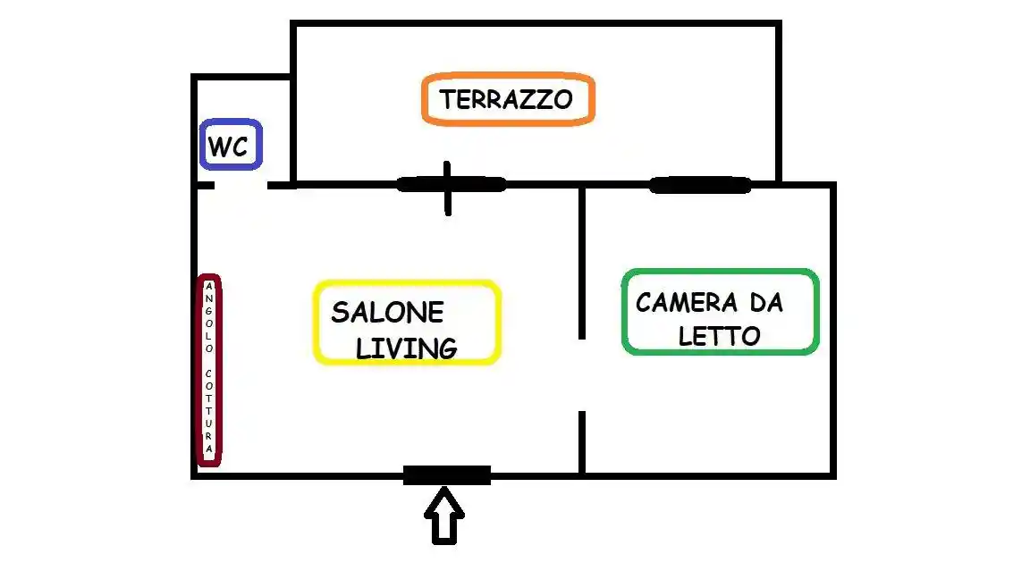 Bilocale via Emilio Scaglione, Piscinola, Napoli - foto 2