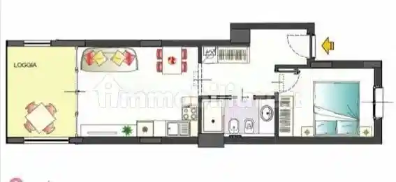 Appartamento in vendita a Vallecrosia