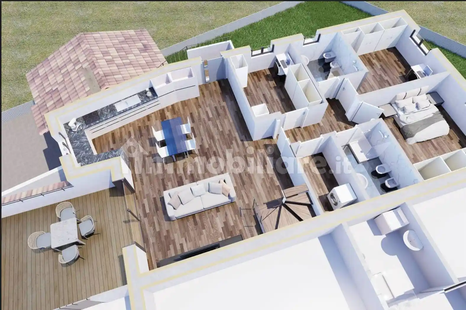 Quadrilocale via San Gottardo 1, Via Cividale, Udine - foto 2