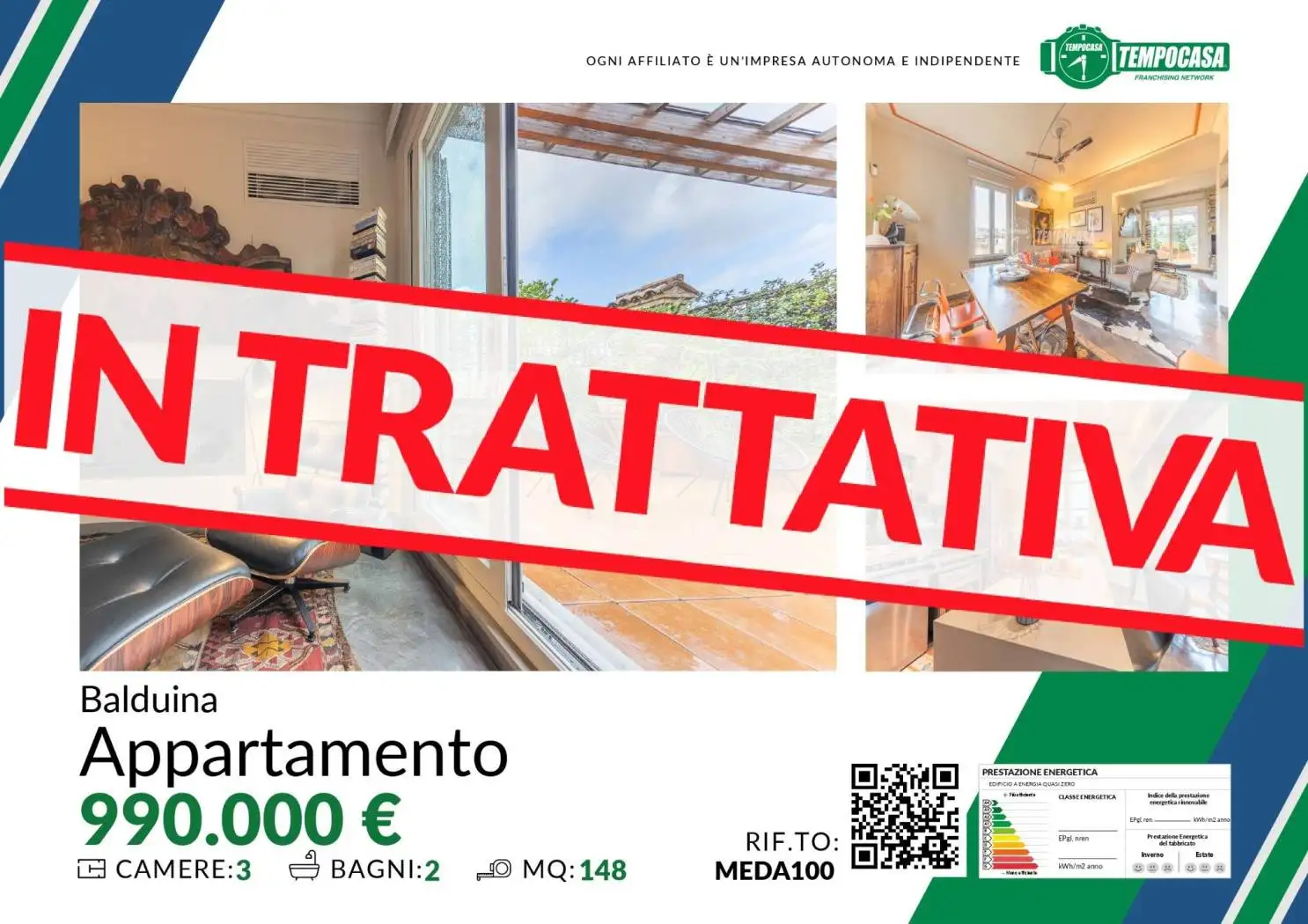 Appartamento in vendita a Roma