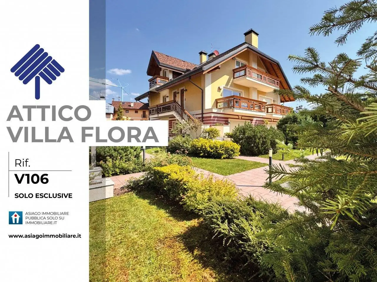 Attico - Mansarda in vendita a Asiago