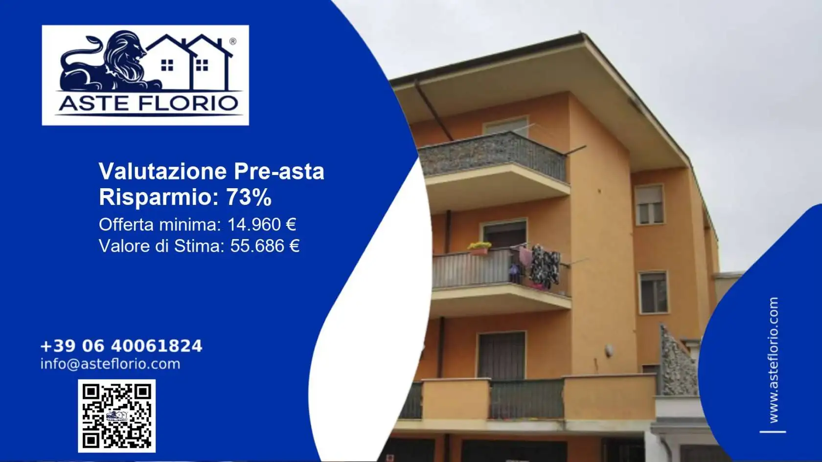 Appartamento in asta a Quattordio