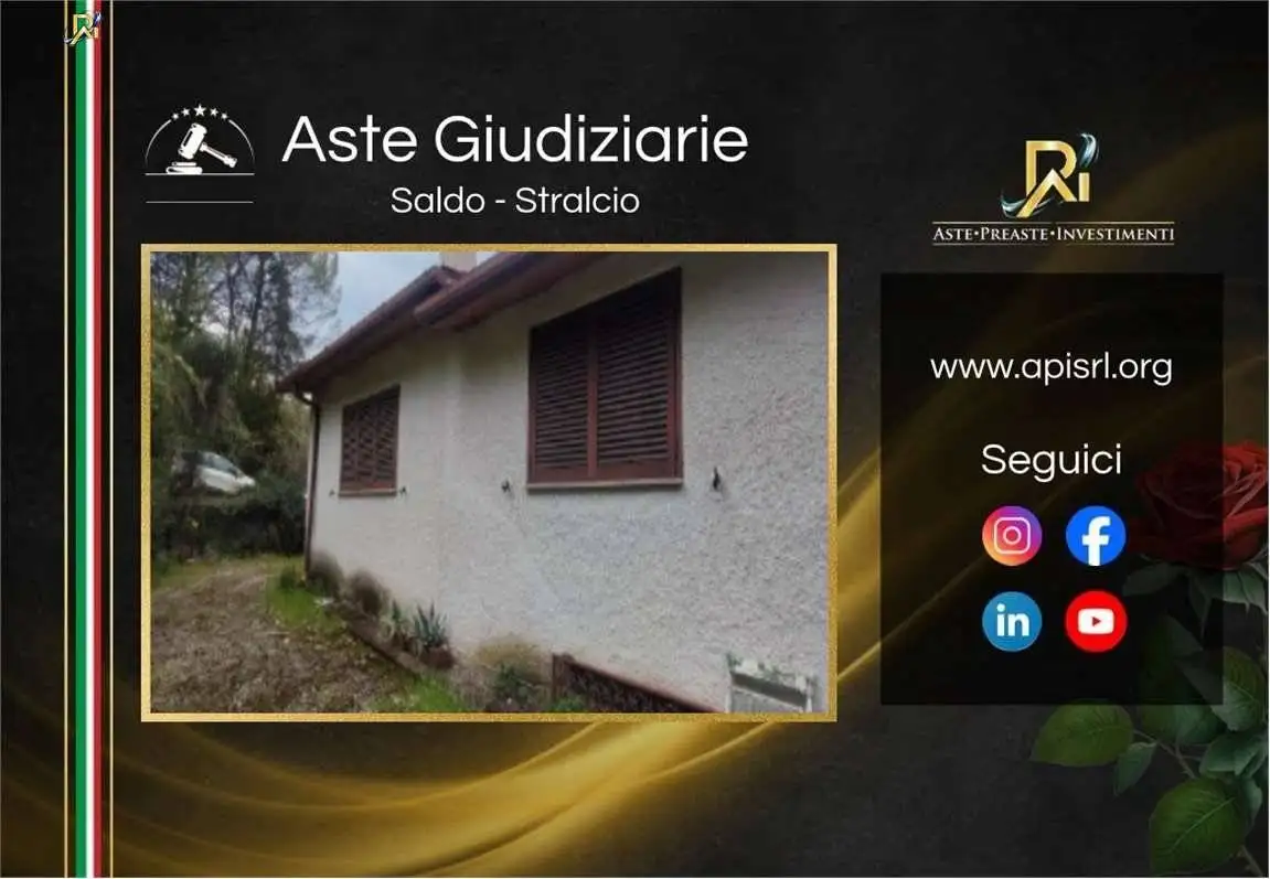 Villa in asta a Roccagiovine