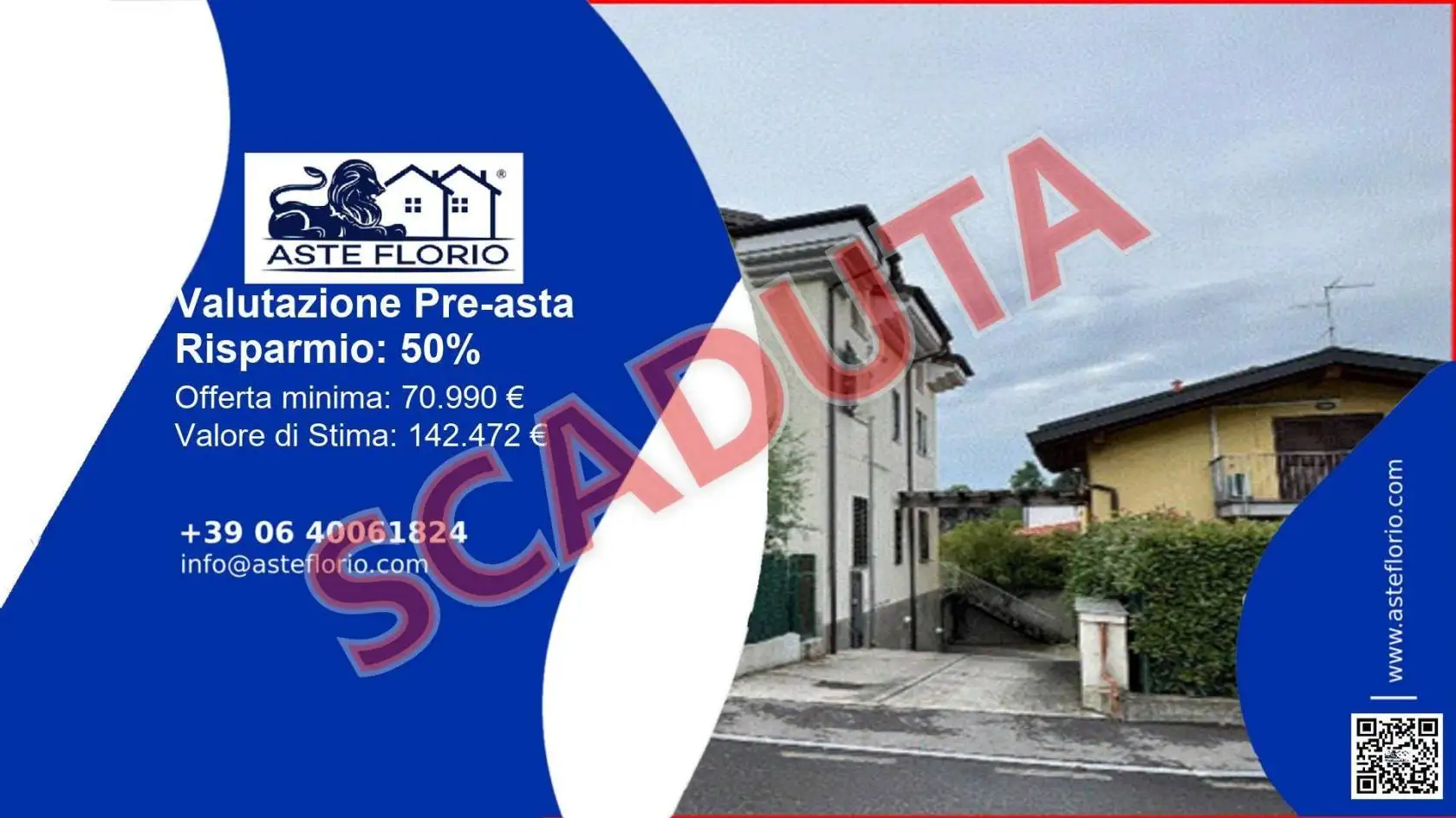 Appartamento in asta a Faloppio