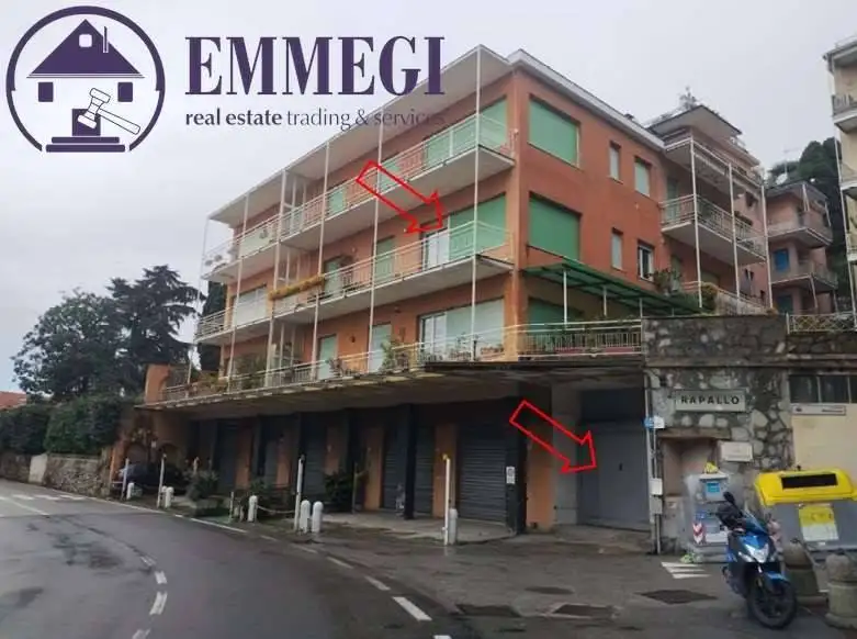 Appartamento in asta a Rapallo